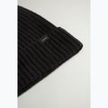 Vyriška žieminė kepurė Woolrich Knitted Ribbed Beanie black 4