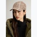 Moteriška kepuraitė su snapeliu Woolrich Check Baseball Cap beige check 4