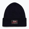 Vyriška žieminė kepurė Woolrich Legacy Patch Beanie melton blue
