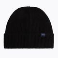 Vyriška žieminė kepurė Woolrich Knitted Ribbed Beanie black