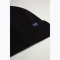 Vyriška žieminė kepurė Woolrich Knitted Ribbed Beanie black 3