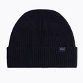 Vyriška žieminė kepurė Woolrich Knitted Ribbed Beanie melton blue
