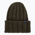 Žieminė moteriška kepurė Woolrich Chunky Beanie dark green
