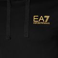 Vyriškas džemperis EA7 Emporio Armani Train Logo Series Hoodie Extended Logo Coft black/gold logo 7