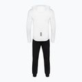 Vyriškas sportinis kostiumas EA7 Emporio Armani Train Core ID Hoodie Coft white/black 2