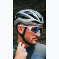 Dviračių šalmas KASK Elemento silver 4