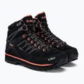 Moteriški trekingo batai CMP Moon Mid black 31Q4796 4
