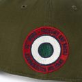 Vyriška kepuraitė su snapeliu Aeronautica Militare Basic With Metal Eagle military green 4