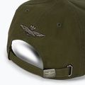 Vyriška kepuraitė su snapeliu Aeronautica Militare Basic With Metal Eagle military green 5