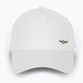 Vyriška kepuraitė su snapeliu Aeronautica Militare Basic With Metal Eagle off white 2