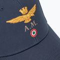 Vyriška kepuraitė su snapeliu Aeronautica Militare Cotton With Logo blue navy 3