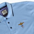 Vyriški polo marškinėliai Aeronautica Militare Essential ice blue 3