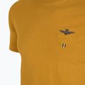 Vyriški marškinėliai Aeronautica Militare 251TS2377J633 golden spice washed 3