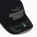 Vyriška kepuraitė su snapeliu Aeronautica Militare 251HA1104CT2261 jet black 3