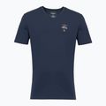 Vyriški marškinėliai Aeronautica Militare AM1UTI006 V-Neck blue