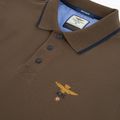 Marškinėliai Aeronautica Militare PO1308UP00082 Polo chestnut brown 3