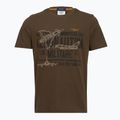 Vyriški marškinėliai Aeronautica Militare TS2535UJ00641 chestnut brown
