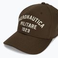Vyriška kepurė su snapeliu Aeronautica Militare HA1104UCT02 chestnut brown 3