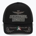 Vyriška kepurė su snapeliu Aeronautica Militare HA1104UCT02 jet black 2