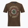 Vyriški marškinėliai Aeronautica Militare TS2538UJ00727 chestnut brown