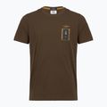 Vyriški marškinėliai Aeronautica Militare TS2535UJ00641 chestnut brown