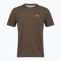 Vyriški marškinėliai Aeronautica Militare TS1580UJ00372 chestnut brown