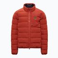 Vyriška žieminė striukė Kurtka Aeronautica Militare 262AB3074UCT04358 red brick