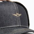 Vyriška kepurė su snapeliu Czapka Aeronautica Militare 262HA1260DCT04366 denim nero 3