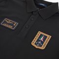 Vyriški marškinėliai Aeronautica Militare PO1927UP00191 Polo jet black 3