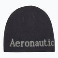 Vyriška žieminė kepurė Czapka Aeronautica Militare 262CU0093UL00450 jet black