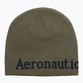 Vyriška žieminė kepurė Czapka Aeronautica Militare 262CU0093UL00450 Tea Leaf