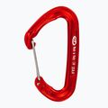 Laipiojimo karabinas Climbing Technology Fly-Weight Evo red