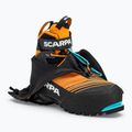 Vyriški aukštų kalnų batai SCARPA Phantom 6000 black/ bright orange 8