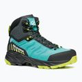 Moteriški trekingo batai SCARPA Rush TRK GTX ceramic/sunny lime 10