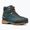 Vyriški priėjimo prie trasų batai SCARPA Zodiac TRK GTX petrol/rust orange 8