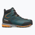 Vyriški priėjimo prie trasų batai SCARPA Zodiac TRK GTX petrol/rust orange 9