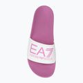 Šlepetės EA7 Emporio Armani Water Sports Visibility cyclamen/white 5