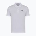 Vyriški polo marškinėliai EA7 Emporio Armani Train Visibility white