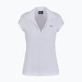Moteriški polo marškinėliai EA7 Emporio Armani Train Costa Smeralda white