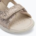 Vaikiški sandalai Geox Macchia white/gold 7