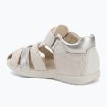 Vaikiški sandalai Geox Macchia white/silver 3
