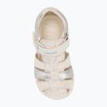 Vaikiški sandalai Geox Macchia white/silver 6