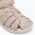 Vaikiški sandalai Geox Macchia rose/off white 7