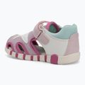 Vaikiški sandalai Geox Iupidoo white/fuchsia 3