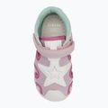 Vaikiški sandalai Geox Iupidoo white/fuchsia 5