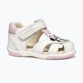 Vaikiški sandalai Geox Zapito white/pink