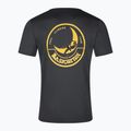 Vyriški marškinėliai La Sportiva Climbing on the Moon carbon/yellow 2