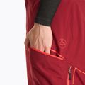 Moteriškos ski touring kelnės La Sportiva Chaser Evo Shell Bib sangria 3