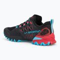 Moteriški bėgimo batai La Sportiva Bushido III GTX black/ hibiscus 3