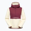 Moteriškas džemperis La Sportiva Guidance Sherpa Hoody chalk/redwood 3